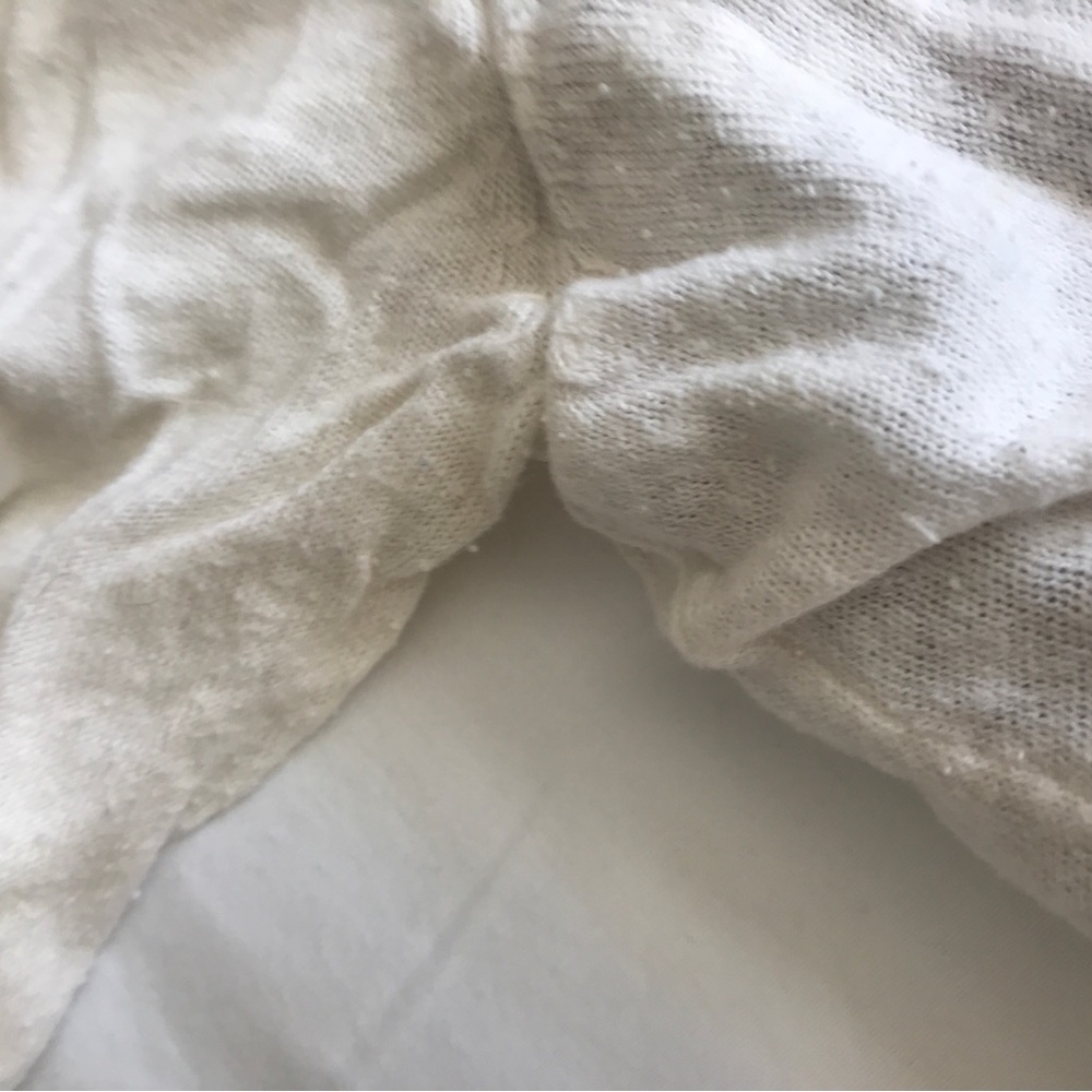 Cream Layered Ruffle Sweater - Picture 3 of 5